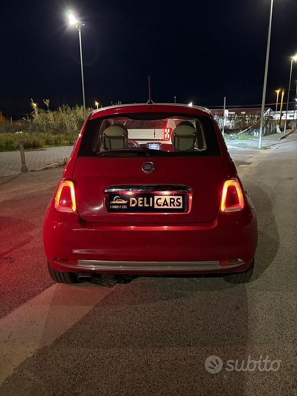 Usata Fiat 500 Lounge 69 CV (50 kW) 2015 Rosso Berlina