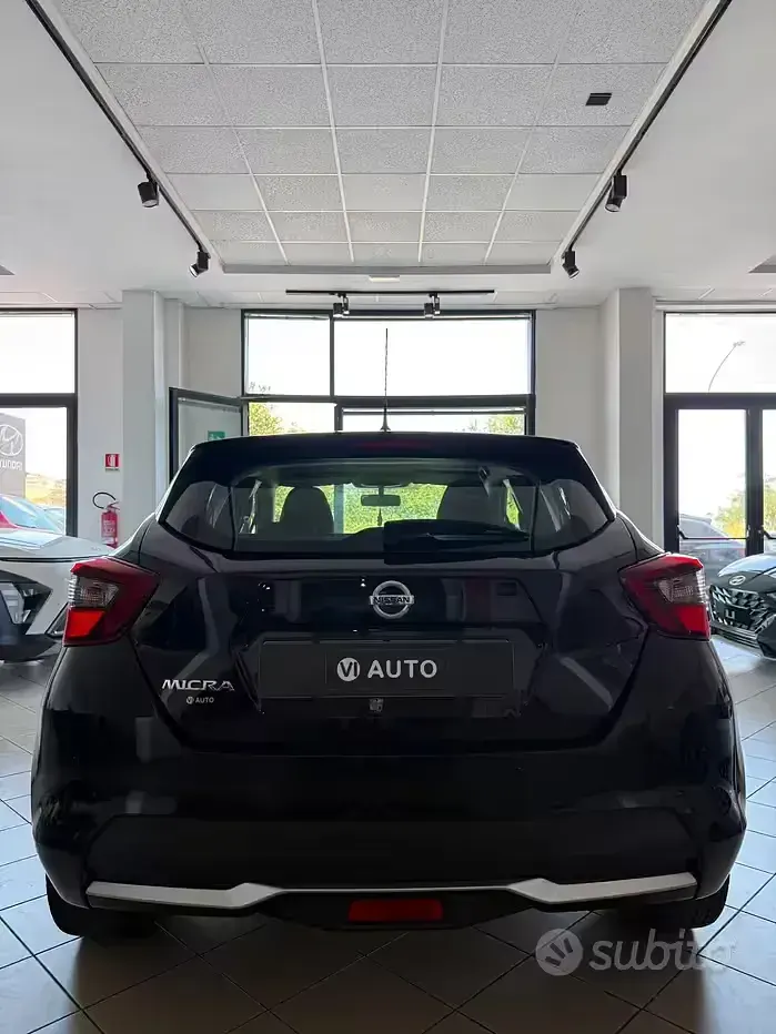 Usata Nissan Micra Acenta 71 CV (52 kW) 2018 Nero Utilitaria
