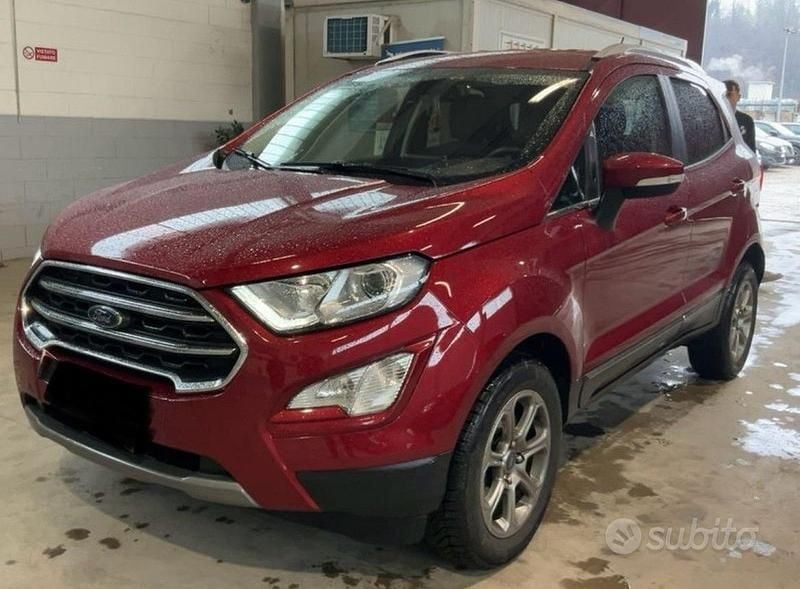 Rosso Usata 2019 Ford Ecosport Titanium SUV | 17.500 € (Cara) - Immagine 1/4