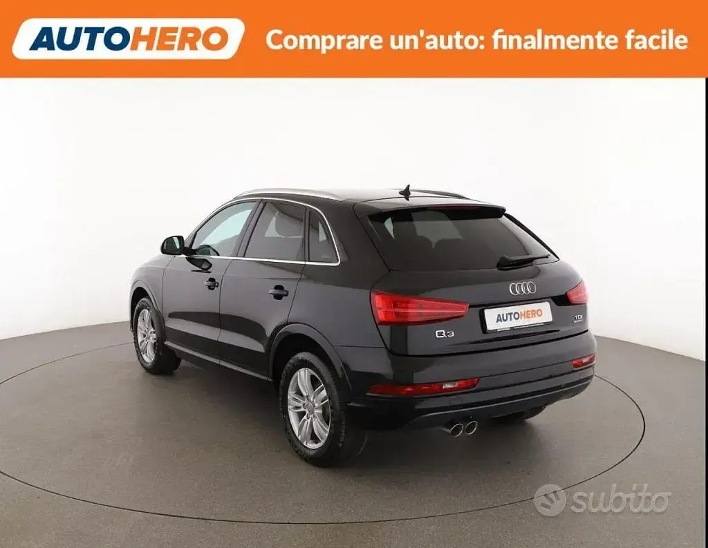 Käytetty Audi Q3 Sport 150 HP (110 kW) 2017 Musta Katumaasturi
