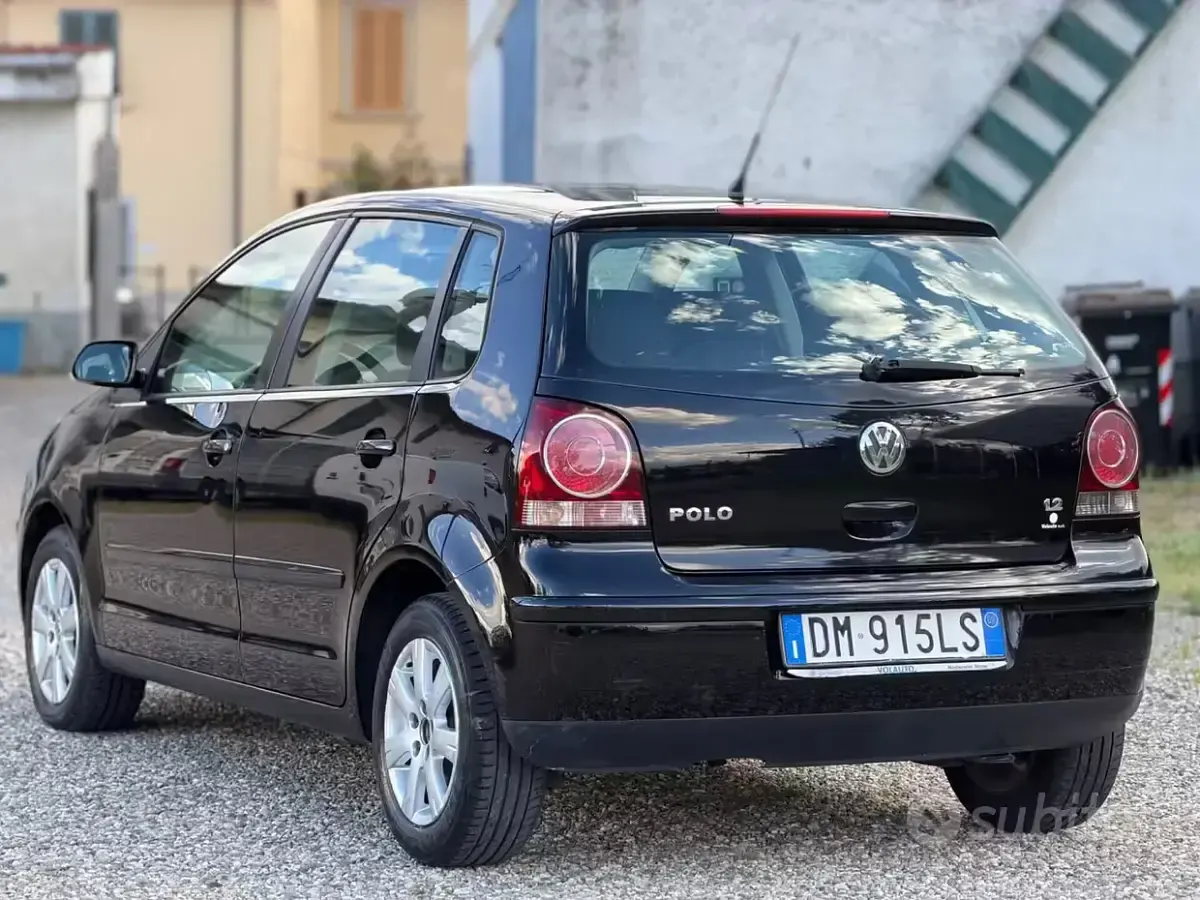 Usata VW Polo Comfortline 69 CV (50 kW) 2008 Nero Utilitaria