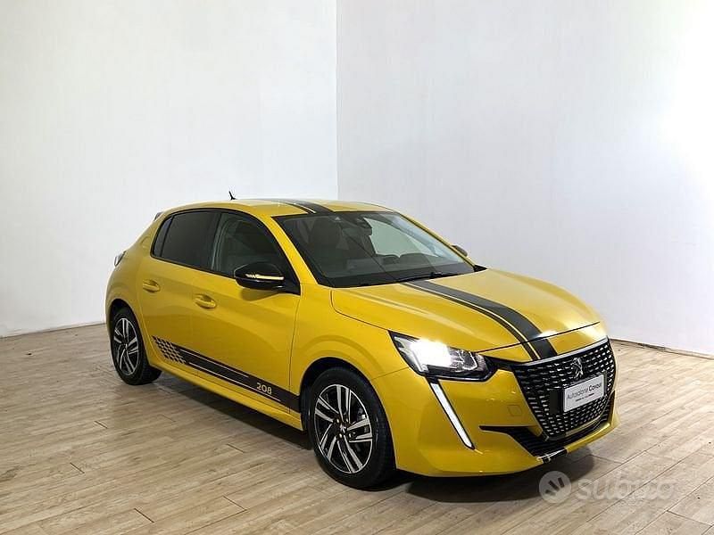 Usata Peugeot 208 Active 75 CV (55 kW) 2024 Giallo Utilitaria
