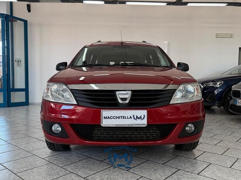 Usata Dacia Logan MCV Ambiance 85 CV (62 kW) 2010 Rosso Station wagon