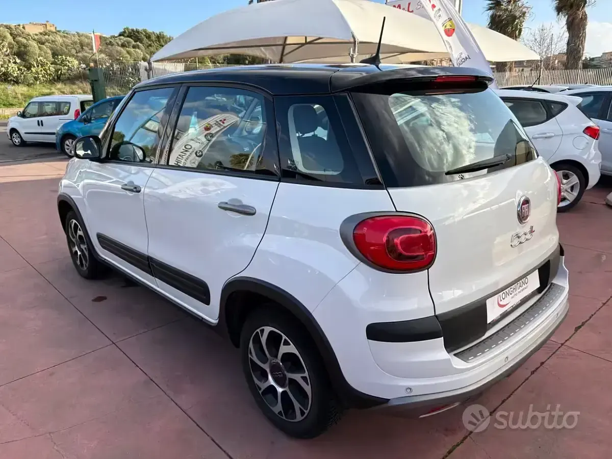Usata Fiat 500L Cross 120 CV (88 kW) 2017 Bianco Monovolume
