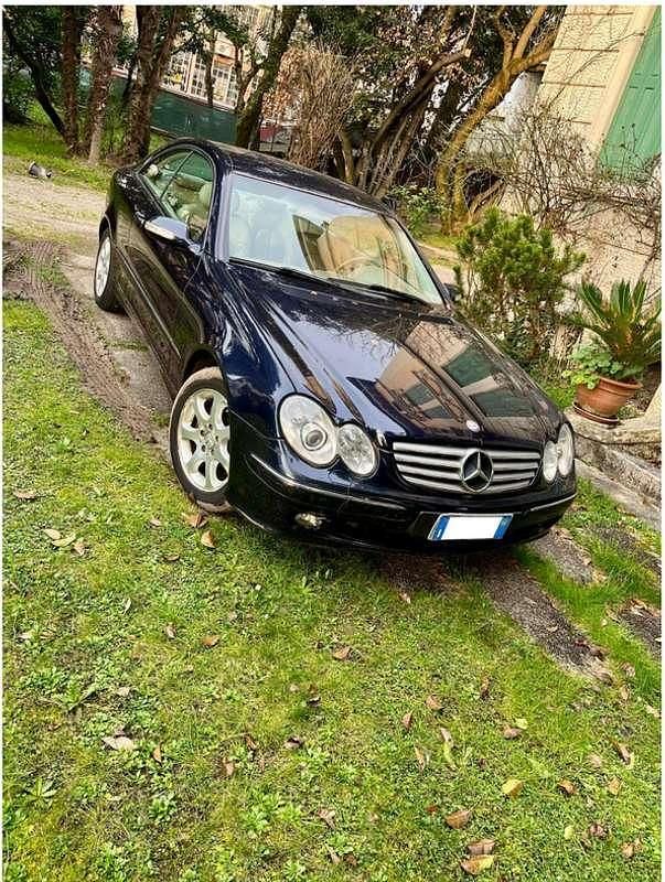 Usata Mercedes CLK320 Elegance 218 CV (160 kW) 2002 Blu/azzurro Coupé