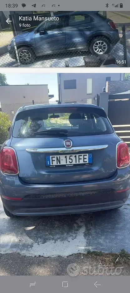 Usata Fiat 500 Pop Star 95 CV (69 kW) 2017 Bluazzurro Station wagon