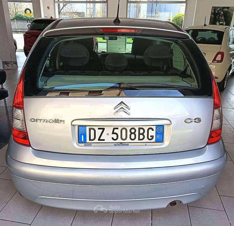 Usata Citroën C3 Exclusive 60 CV (44 kW) 2009 Argento Berlina