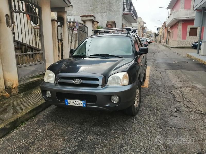 Usata Hyundai Santa Fe 155 CV (114 kW) 2006 Nero SUV