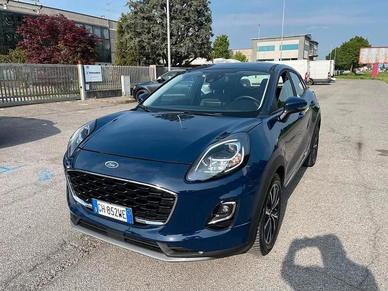 Usata Ford Puma Titanium 125 CV (91 kW) 2022 Blu SUV