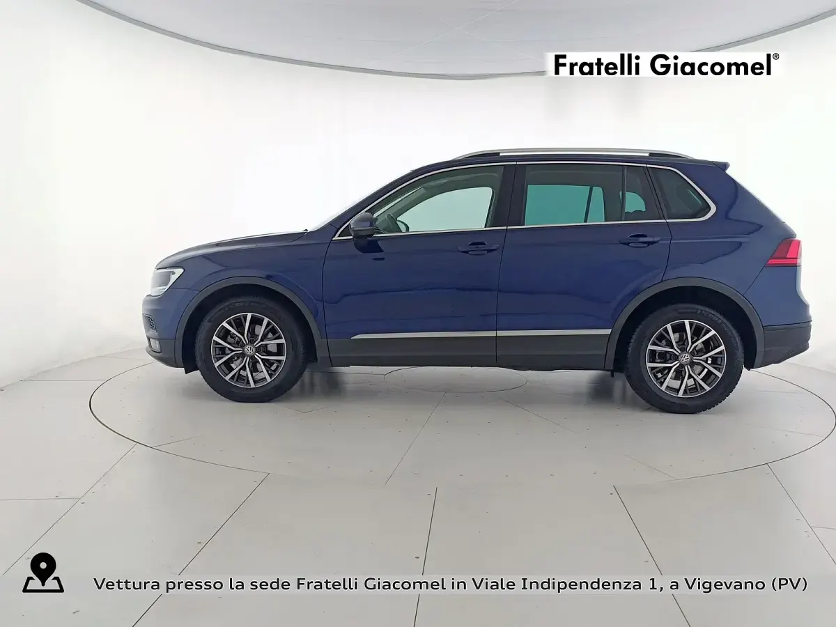 Usata VW Tiguan Business 116 CV (85 kW) 2018 H7 atlantic blue metallizzato SUV