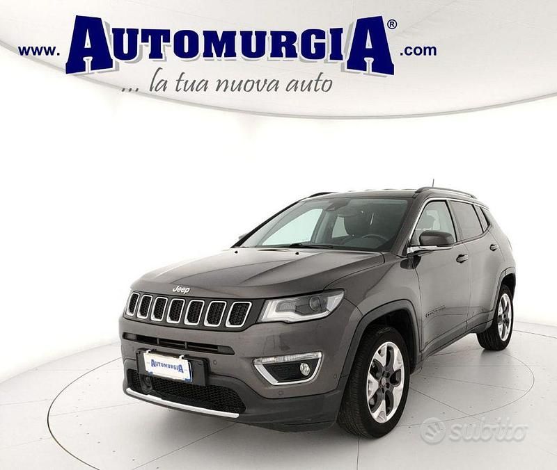 Usata Jeep Compass Limited 140 CV (102 kW) 2019 Grigio scuro SUV