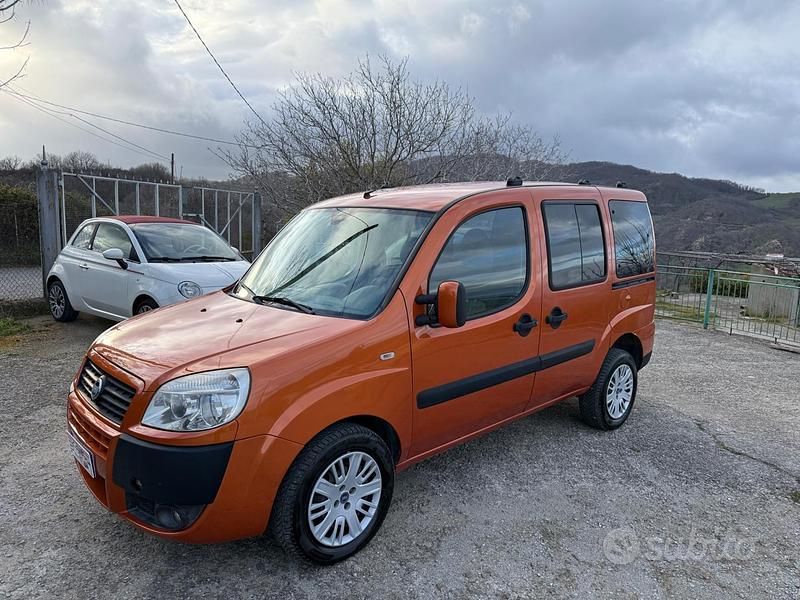 Usata Fiat Doblò Dynamic 120 CV (88 kW) 2007 Arancione Monovolume