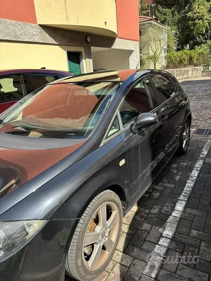 Usata Seat Leon 140 CV (102 kW) 2006 Nero Utilitaria
