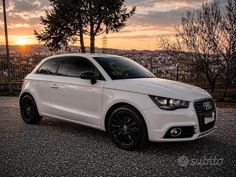 Usata Audi A1 86 CV (63 kW) 2011 Bianco Utilitaria