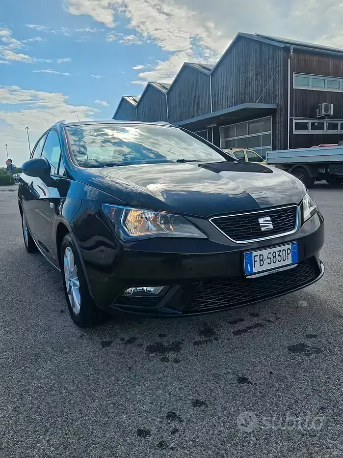 Usata Seat Ibiza ST FR 90 CV (66 kW) 2016 Nero Station wagon