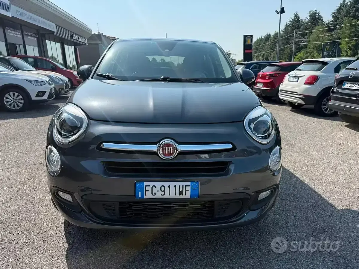 Usata Fiat 500X Lounge 120 CV (88 kW) 2017 Grigio SUV