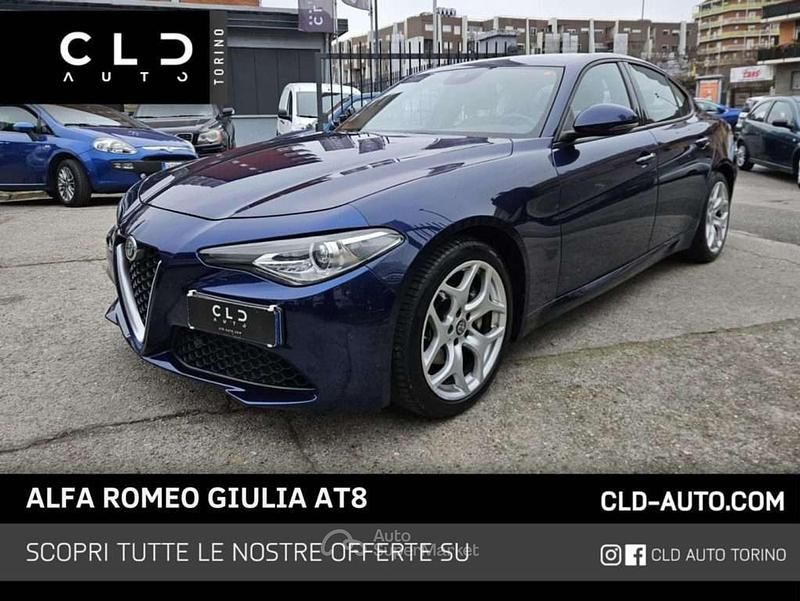 Usata Alfa Romeo Giulia Executive 160 CV (117 kW) 2019 Blu Berlina