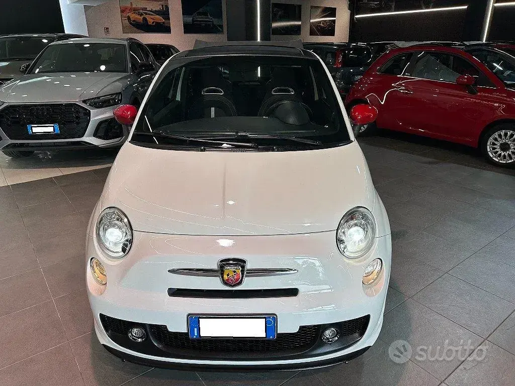 Usata Abarth 500C 140 CV (102 kW) 2012 Bianco Cabrio
