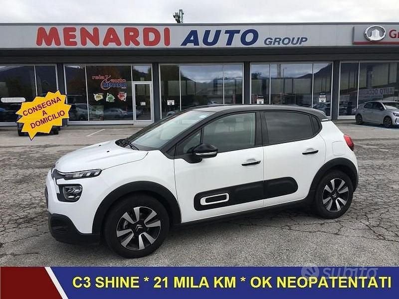 Bianco Usata 2022 Citroën C3 PureTech Tre volumi | 9900 € (Super prezzo) - Immagine 1/4
