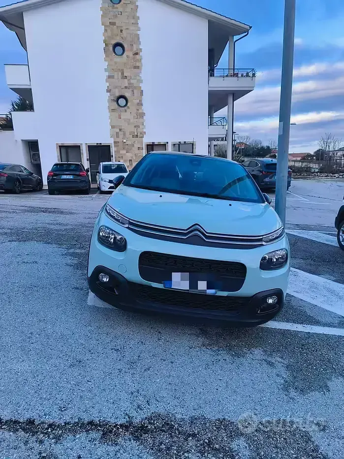 Usata Citroën C3 2019 Verde Utilitaria