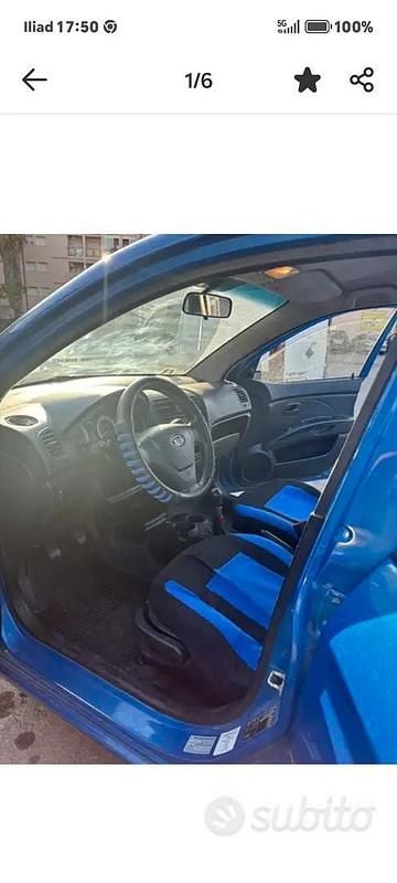Usata Kia Picanto 61 CV (44 kW) 2008 Blu Utilitaria