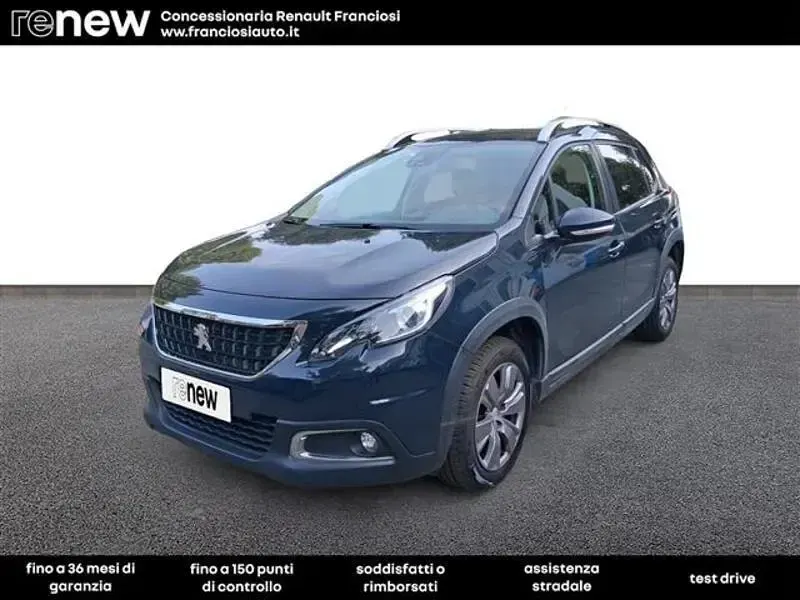 Usata Peugeot 2008 Signature Sky 101 CV (74 kW) 2019 Blu SUV