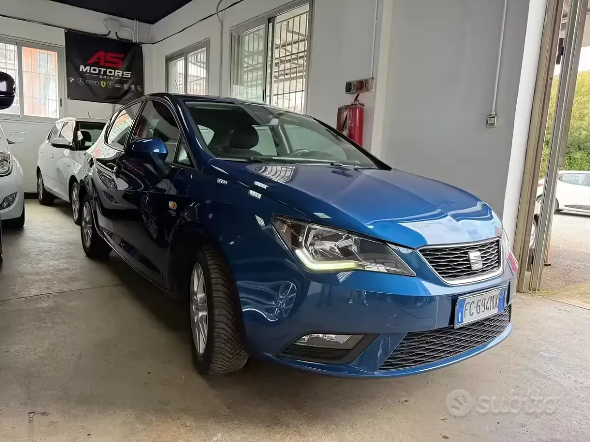 Second-hand Seat Ibiza Style 75 CP (55 kW) 2016 Albastru Berlinǎ