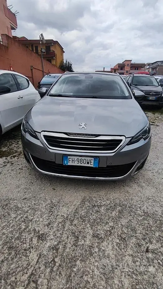Usata Peugeot 308 SW GT-line 120 CV (88 kW) 2017 Grigio Station wagon