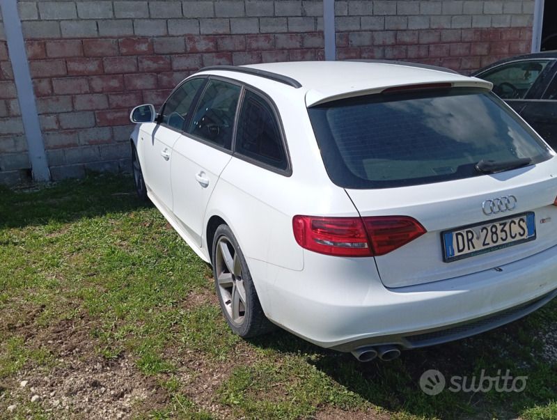 Usata Audi A4 S-Line 2009 Bianco
