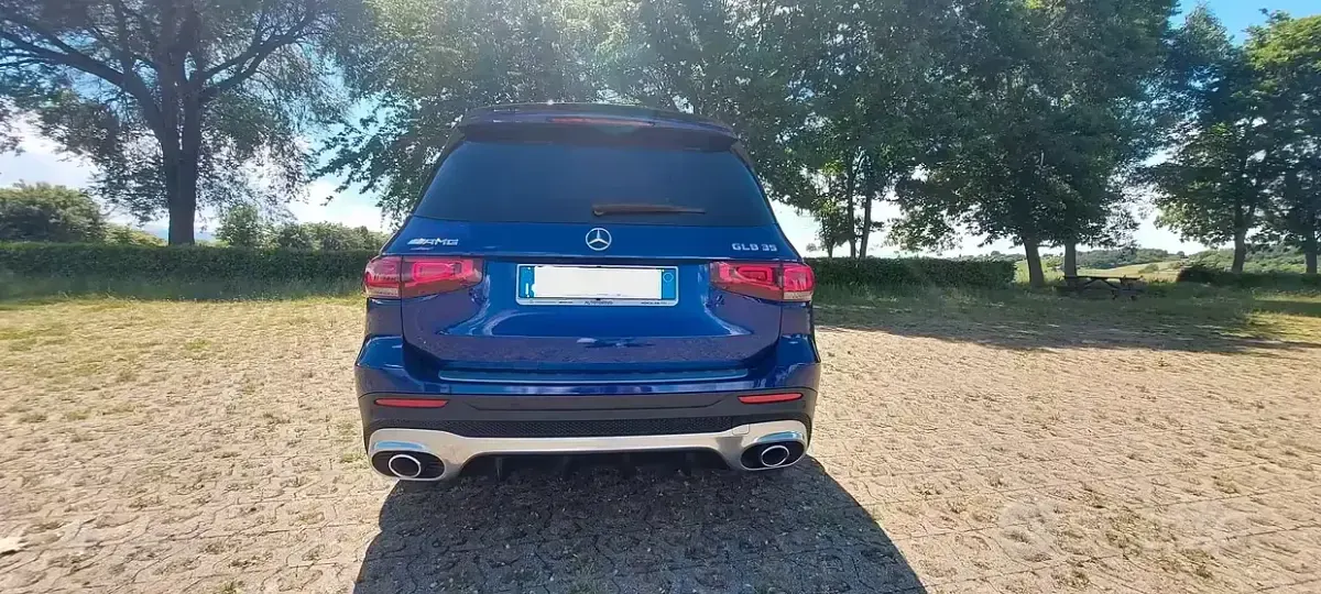Usata Mercedes GLB35 AMG 306 CV (225 kW) 2022 Blu SUV