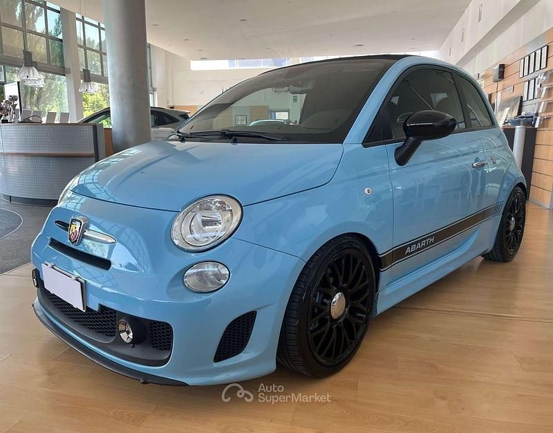 Blu/azzurro Usata 2013 Abarth 500C Custom Cabrio | 13.900 € (Buon prezzo) - Immagine 1/4