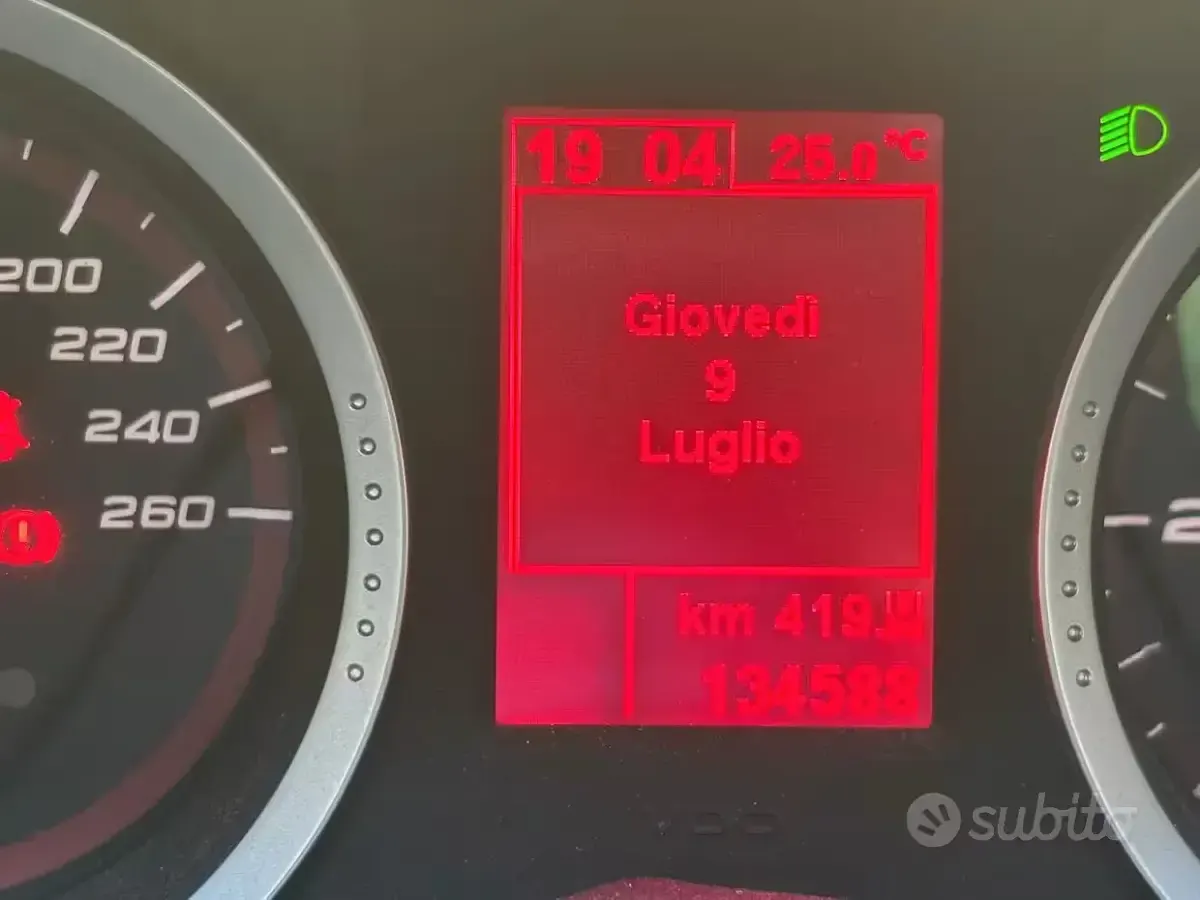Usata Alfa Romeo 159 Progression 136 CV (100 kW) 2011 Grigio Station wagon