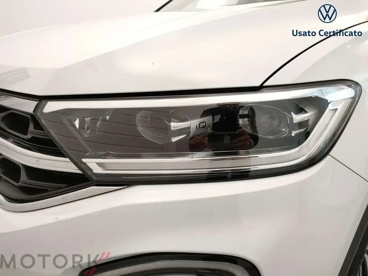 Usata VW T-Roc Style 110 CV (80 kW) 2022 Bianco SUV