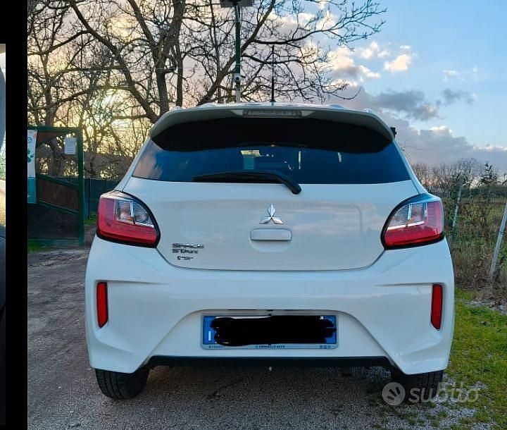 Usata Mitsubishi Space Star 80 CV (58 kW) 2022 Bianco Utilitaria
