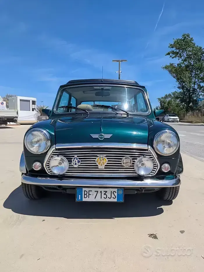 Usata Rover Mini 63 CV (46 kW) 1999 Verde Cabrio