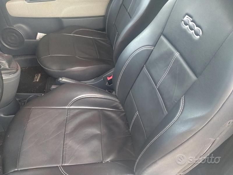 Usata Fiat 500 Lounge 95 CV (69 kW) 2011 Grigio Berlina