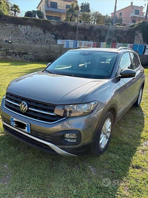 Usata VW T-Cross Style 110 CV (80 kW) 2021 Grigio SUV