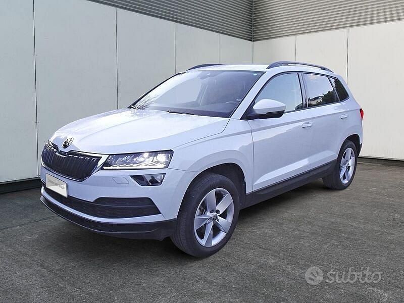 Bianco Usata 2018 Skoda Karoq Executive SUV | 16.900 € (Buon prezzo) - Immagine 1/3