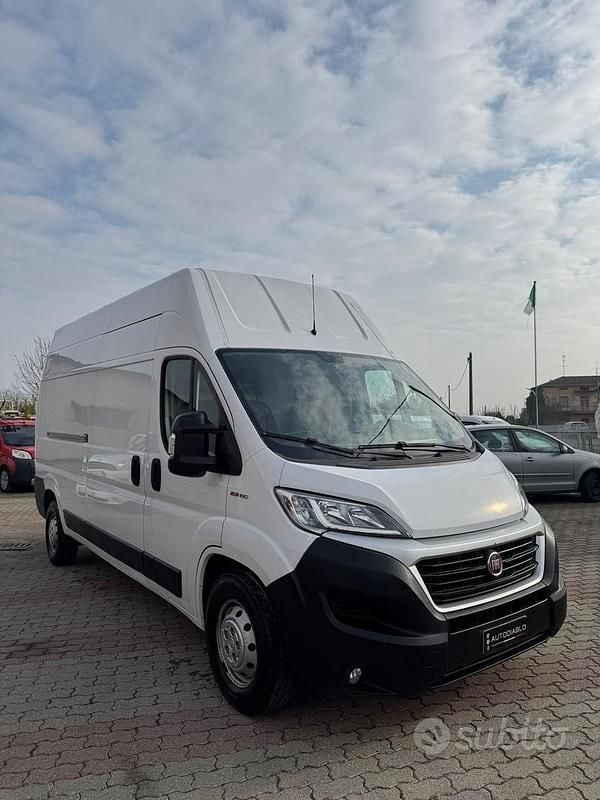 Usata Fiat Ducato 150 CV (110 kW) 2018 Bianco Furgone