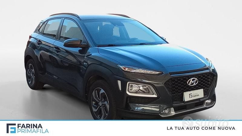 Usata Hyundai Kona 141 CV (103 kW) 2021 Grigio scuro SUV