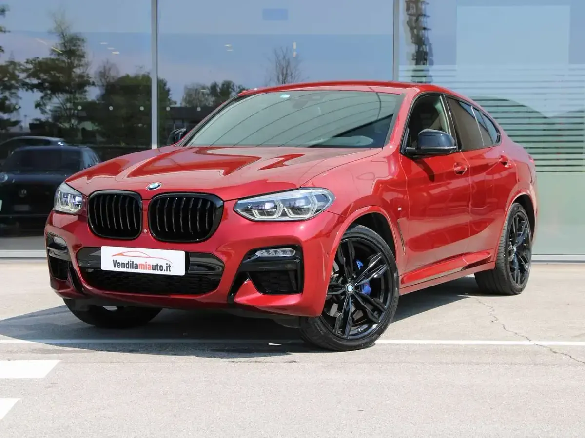 Usata BMW X4 Performance 326 CV (239 kW) 2019 Rosso SUV
