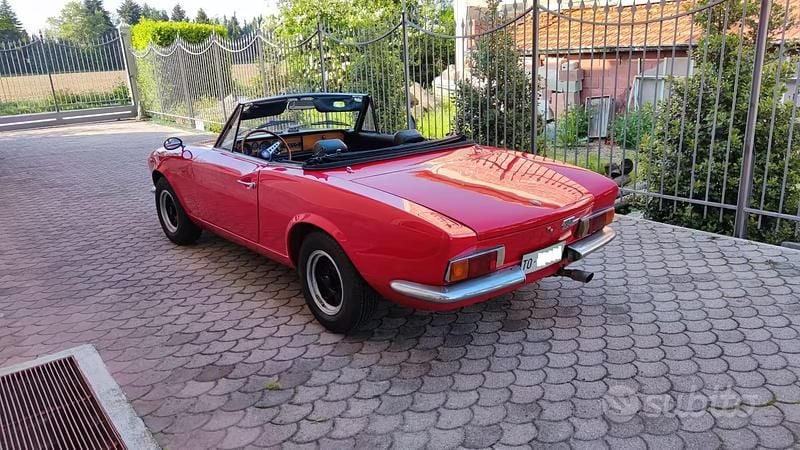 Usata Fiat 124 Spider 1970 Rosso Cabrio