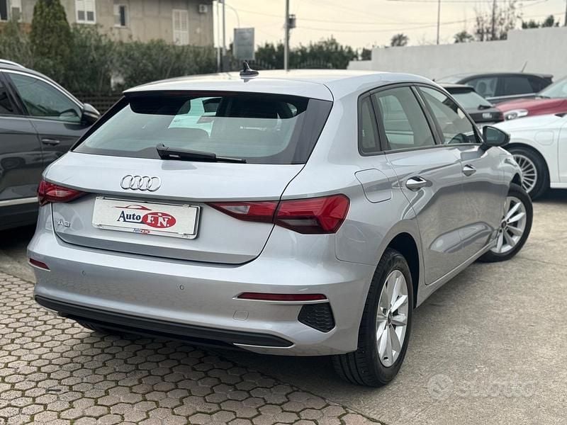 Usata Audi A3 115 CV (84 kW) 2023 Grigio Berlina
