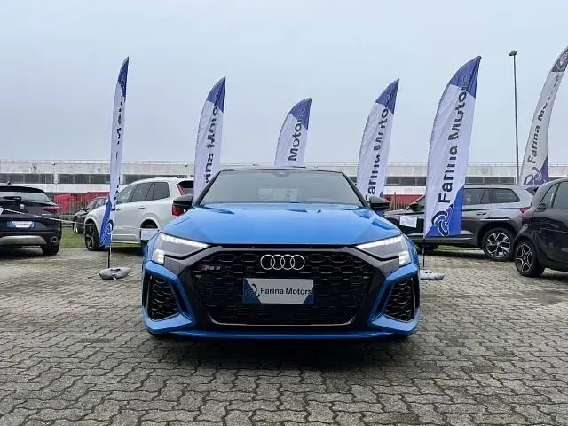 Usata Audi RS3 Ambiente 450 CV (330 kW) 2023 Blu Berlina
