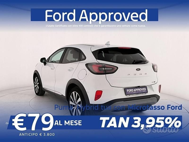 Usata Ford Puma Titanium X 125 CV (91 kW) 2022 Bianco frozen SUV