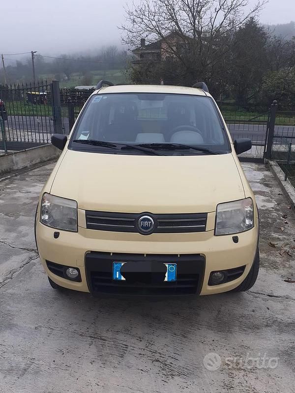 Usata Fiat Panda 4x4 Climbing 60 CV (44 kW) 2004 Giallo Utilitaria
