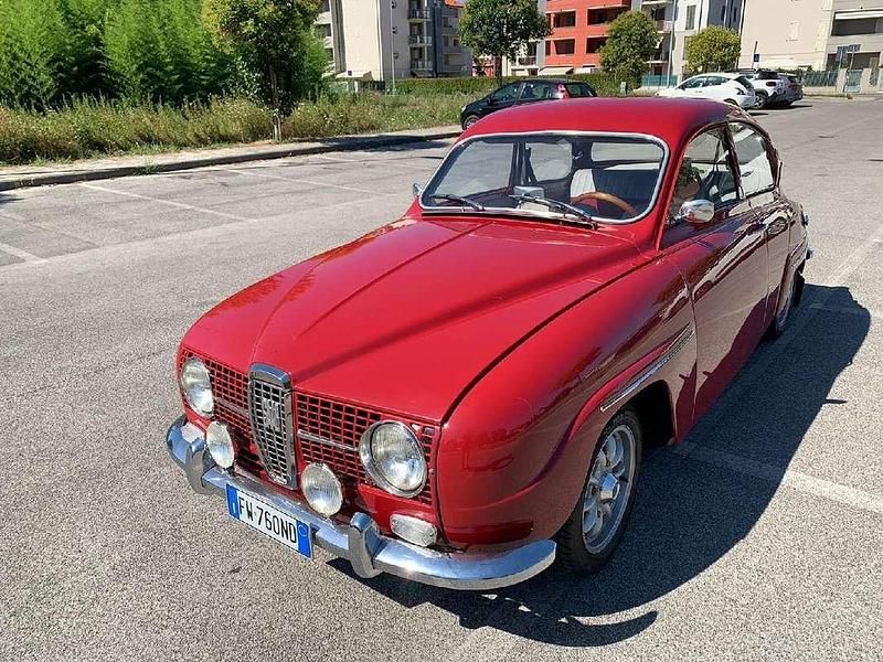 Usata Saab 96 39 CV (28 kW) 1965 Rosso Berlina