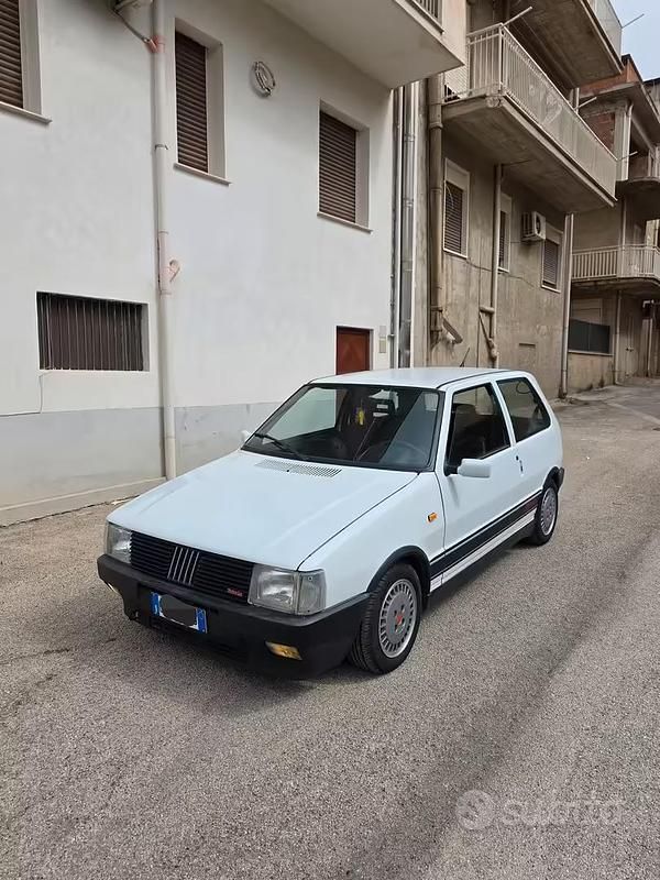 Usata Fiat Uno 1989 Bianco Utilitaria