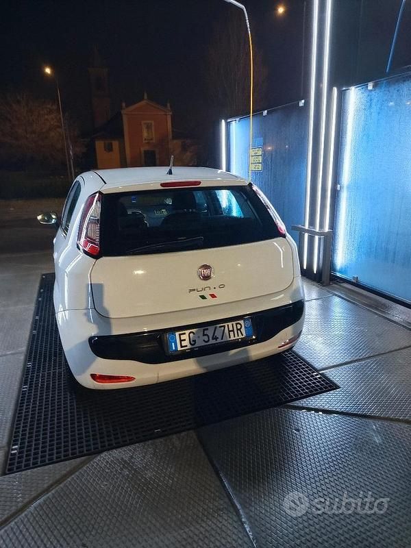 Usata Fiat Punto Evo 2013 Bianco Utilitaria