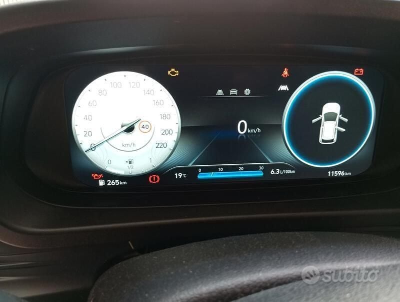 Usata Hyundai Bayon 84 CV (61 kW) 2022 Bianco SUV